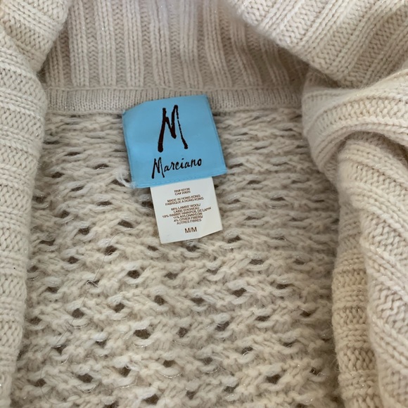 Marciano Stylish Cream Large Cardigan - Picture 7 of 8
